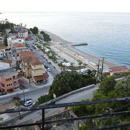 Poros Highest Hill & Sea View! Apartment Bagian luar foto